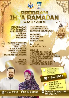 Program Ihya Ramadhan 