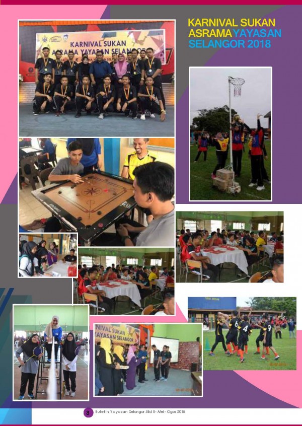 KARNIVAL SUKAN ASRAMA YAYASAN SELANGOR